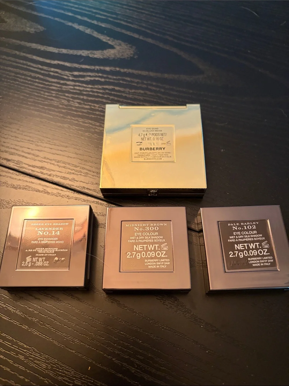 Burberry eye never collection